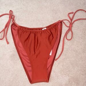 Abercrombie & Fitch Women’s High Leg Cheeky Bikini Bottoms | NWT | Size XL